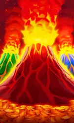 3 Coin Volcanoes